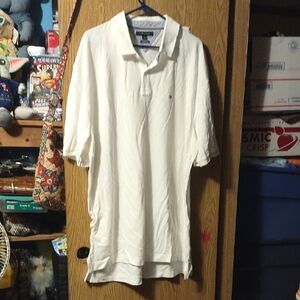 Tommy Hilfiger Cream Polo Shirt
